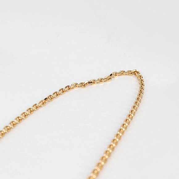 FENDI Chain Long Wallet Leather Black Gold Auth 140694M - Picture 9 of 16